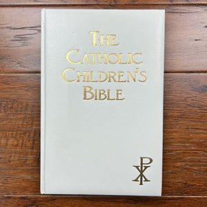 The Catholic Children’s Bible Lovely White Cover (1983)
